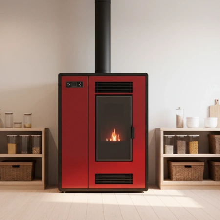 Cocina de pellets ARIA RED 12 kW