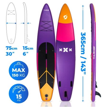 Tabla SUP 365cm THUNDER SHARPE
