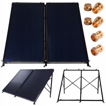 Colector solar plano 2x2 m THUNDER