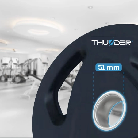 Disco olímpico THUNDER 2,5 kg