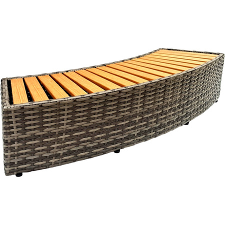 Escalón THUNDER para el JACUZZI circular - color gris