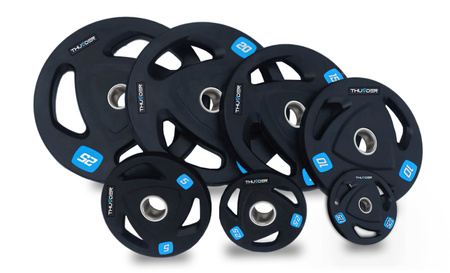 Set de discos olímpicos THUNDER THUNDER 2x10 kg