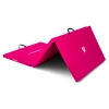 Colchoneta de gimnasia rosa 197x100x5 THUNDER