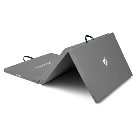 Colchoneta de gimnasia gris 197x100x5 THUNDER