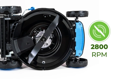 Cortacésped de gasolina Hexwelt HW-KS-200 51cm 3,8kW con autopropulsión