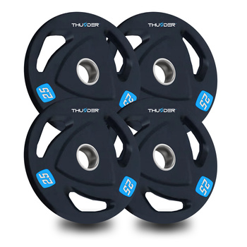 Set de discos olímpicos THUNDER 4x2,5kg