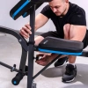 Banco de entrenamiento con accesorio predicador THUNDER VIGOR-A