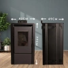 Cocina de pellets LEYLA BLACK 6,3 kW