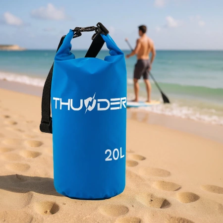 Bolsa impermeable 20 L THUNDER azul