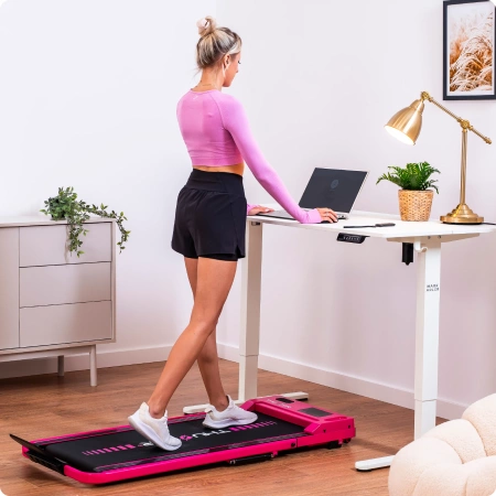 Cinta de correr eléctrica THUNDER VIVA-PINK