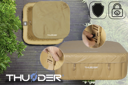 Jacuzzi hinchable de jardín THUNDER FRAPPE