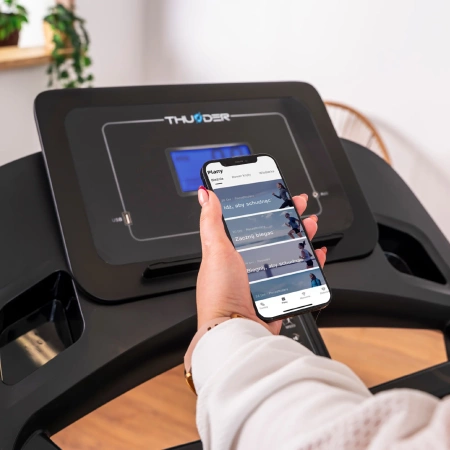 Cinta de correr eléctrica THUNDER PHENOM-S-BLACK