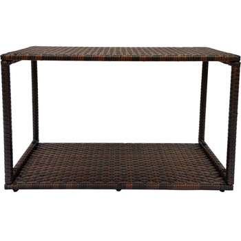 Armario sin puertas THUNDER para JACUZZI cuadrado - color marrón