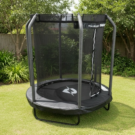 Trampolín THUNDER INSIDE ELITE 4.5FT (140 cm) NEGRO