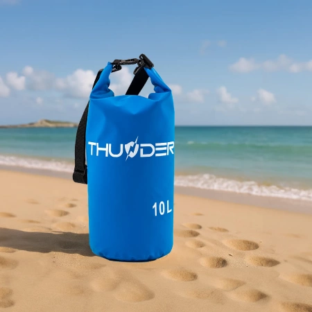 Bolsa impermeable 10 L THUNDER azul