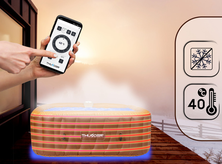 Spa hinchable de jardín THUNDER BREVE