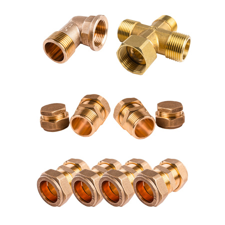 Kit solar con tres paneles planos de 2,5 m² sin cable solar y sin depósito