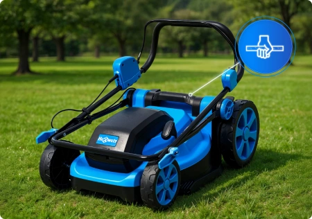 Cortacésped a batería Hexwelt HW-KA-40 40cm 40V 8Ah