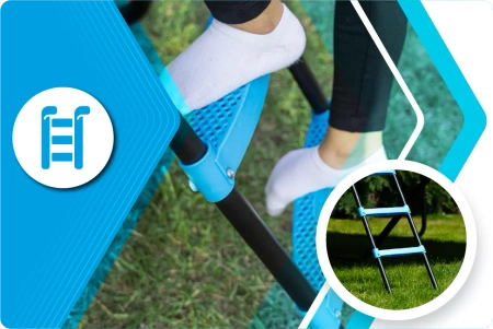 TRAMPOLÍN THUNDER INSIDE ULTRA 10FT (305 cm) AZUL