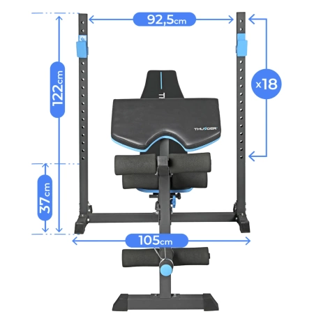 Banco de entrenamiento THUNDER CROUL