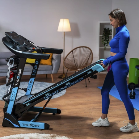 Cinta de correr eléctrica THUNDER REACT-DS-BLACK