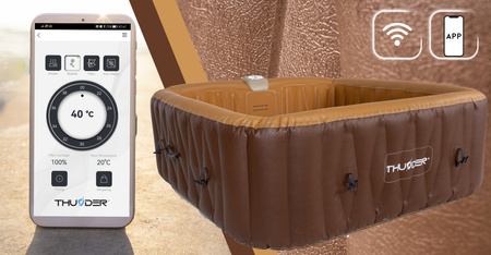 Jacuzzi hinchable de jardín THUNDER BREVE