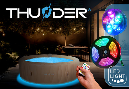 Jacuzzi hinchable de jardín THUNDER LATTE