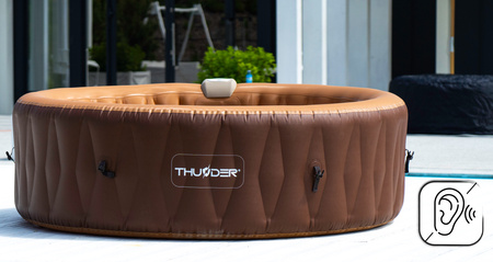 Spa hinchable de jardín THUNDER MOCHA