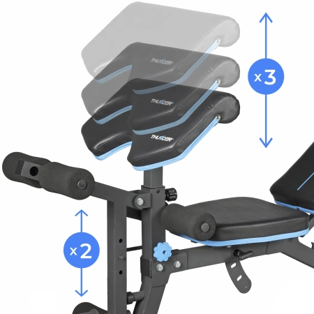 Banco de entrenamiento THUNDER CROUL