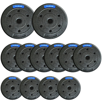 Pesos bituminosos fijados por THUNDER 2x10 kg + 6x5 kg + 4x2,5 kg