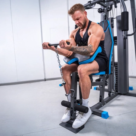 Multiestación de musculación con saco de boxeo THUNDER HEAVY