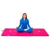 Colchoneta de gimnasia rosa 197x100x5 THUNDER