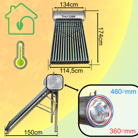 Colector de presión con depósito THUNDER 150 L