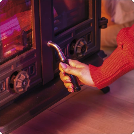 Cocina de leña de hierro fundido ATAR 10 kW