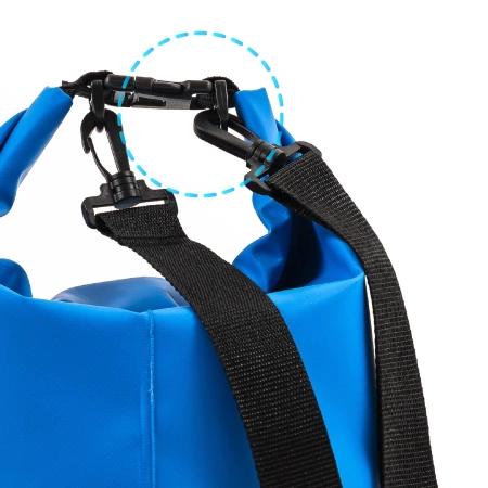 Bolsa impermeable 20 L THUNDER azul