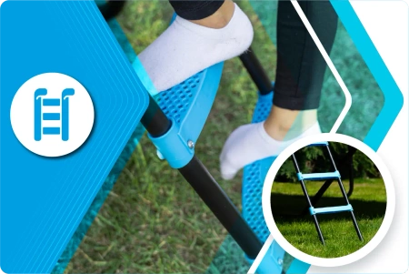 Trampolín THUNDER INSIDE ULTRA 16FT (488 cm) AZUL